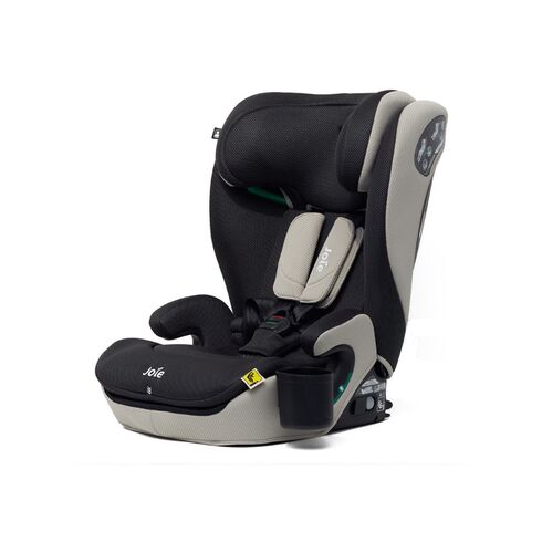 Scaun auto i-Size Joie i-Irvana Gray Khaki, 76-150 cm, certificat R129, Culoare: Gri/Negru, Grupa: 9-36kg (9 luni - 12 ani)