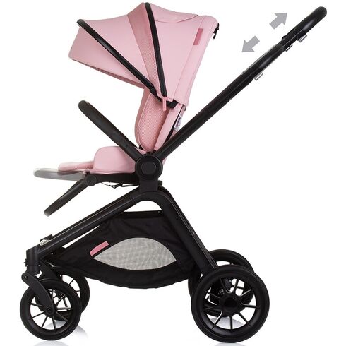 Carucior Chipolino Magnum 3 in 1 pink marshmallow, Culoare: Roz, Model: 3 in 1,poza 9