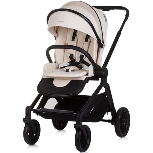 Carucior Chipolino Magnum 3 in 1 biscotta, Culoare: Bej, Model: 3 in 1,poza 6