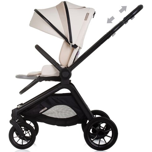 Carucior Chipolino Magnum 3 in 1 biscotta, Culoare: Bej, Model: 3 in 1,poza 9