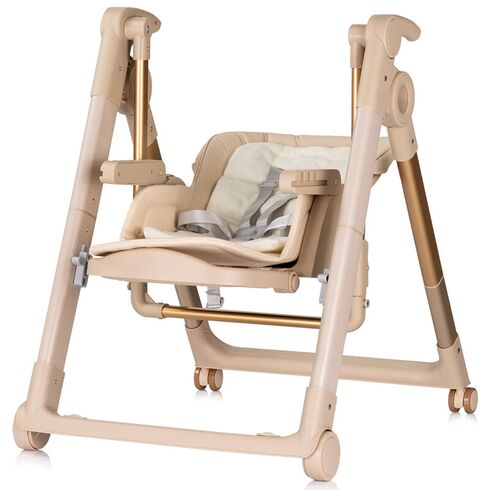 Scaun de masa Chipolino Super Chef 2 in 1 tiramisu, Culoare: Crem,poza 4