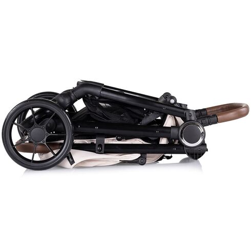 Carucior sport Chipolino Ultera cu husa picioare biscotta, Culoare: Bej, Model: sport,poza 7