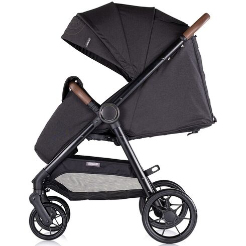 Carucior sport Chipolino Ultera cu husa picioare blackberry, Culoare: Negru, Model: sport,poza 6  - ExclusivMAG.ro Carucior sport Chipolino Ultera cu husa picioare blackberry, Culoare: Negru, Model: sport,poza 6