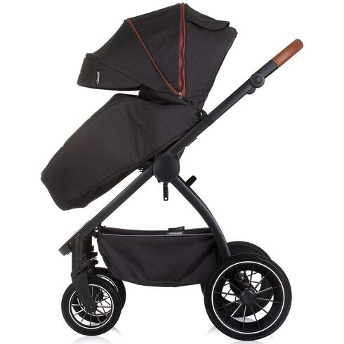Carucior Chipolino Prestige 3 in 1 blackberry, Culoare: Negru, Model: 3 in 1,poza 11  - ExclusivMAG.ro Carucior Chipolino Prestige 3 in 1 blackberry, Culoare: Negru, Model: 3 in 1,poza 11