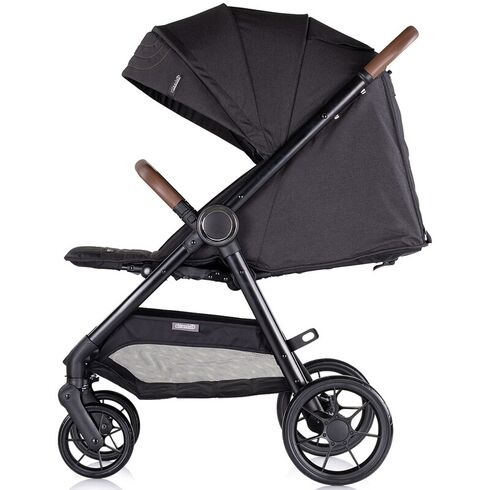 Carucior sport Chipolino Ultera cu husa picioare blackberry, Culoare: Negru, Model: sport,poza 5  - ExclusivMAG.ro Carucior sport Chipolino Ultera cu husa picioare blackberry, Culoare: Negru, Model: sport,poza 5