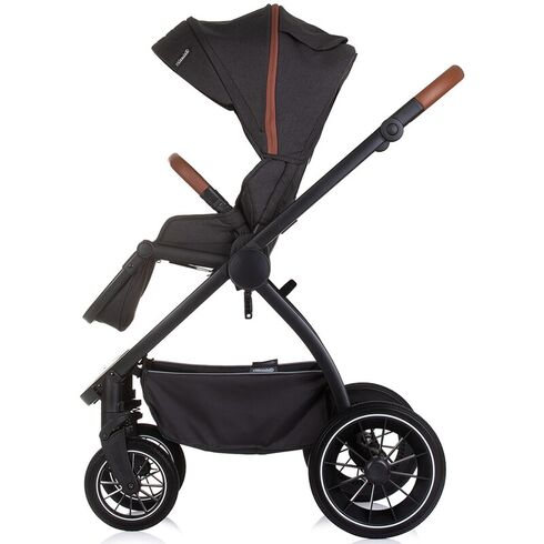 Carucior Chipolino Prestige 3 in 1 blackberry, Culoare: Negru, Model: 3 in 1,poza 9  - ExclusivMAG.ro Carucior Chipolino Prestige 3 in 1 blackberry, Culoare: Negru, Model: 3 in 1,poza 9