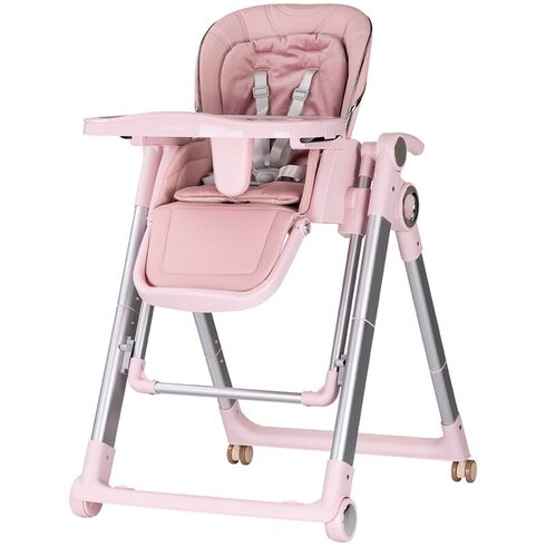 Scaun de masa Chipolino Super Chef 2 in 1 pink marshmallow, Culoare: Roz,poza 2
