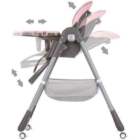 Scaun de masa Chipolino First Spoon flamingo, Culoare: Roz,poza 7  - ExclusivMAG.ro Scaun de masa Chipolino First Spoon flamingo, Culoare: Roz,poza 7