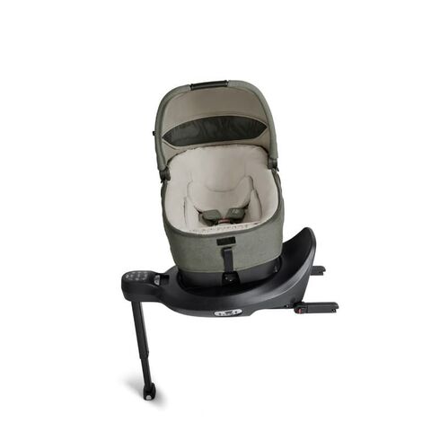 Landou auto Joie Calmi R129 Signature Evergreen, 40-70 cm, testat ADAC si certificat R129, Culoare: Gri,poza 5  - ExclusivMAG.ro Landou auto Joie Calmi R129 Signature Evergreen, 40-70 cm, testat ADAC si certificat R129, Culoare: Gri,poza 5