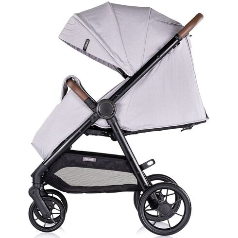 Carucior sport Chipolino Ultera cu husa picioare cloud, Culoare: Gri deschis, Model: sport,poza 6  - ExclusivMAG.ro Carucior sport Chipolino Ultera cu husa picioare cloud, Culoare: Gri deschis, Model: sport,poza 6