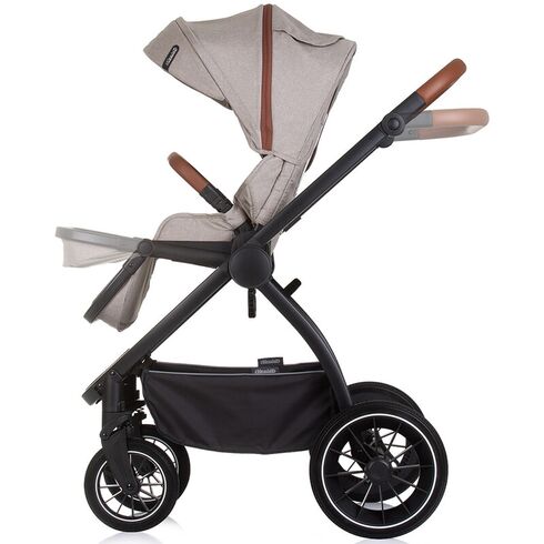 Carucior Chipolino Prestige 3 in 1 tiramisu, Culoare: Crem, Model: 3 in 1,poza 10  - ExclusivMAG.ro Carucior Chipolino Prestige 3 in 1 tiramisu, Culoare: Crem, Model: 3 in 1,poza 10