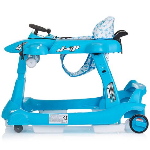 Premergator Chipolino Airplane 3 in 1 blue, Culoare: Albastru,poza 3