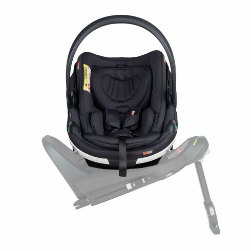 Scoică BeSafe Go Beyond Negru SoftBreeze, Culoare: Negru, Grupa: 0-13kg (0 luni - 12 luni),poza 5  - ExclusivMAG.ro Scoică BeSafe Go Beyond Negru SoftBreeze, Culoare: Negru, Grupa: 0-13kg (0 luni - 12 luni),poza 5