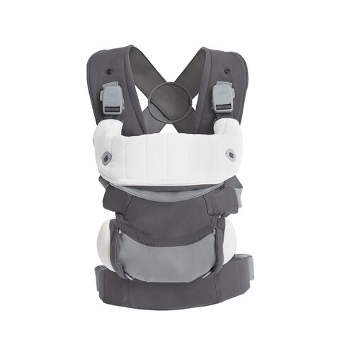 Marsupiu ergonomic Joie 3 in 1 pentru bebelusi Savvy Lite Cobblestone, Culoare: Gri,poza 4