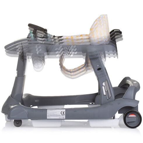 Premergator Chipolino Airplane 3 in 1 grey, Culoare: Gri,poza 4