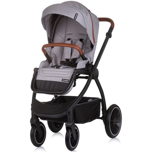 Carucior Chipolino Prestige 3 in 1 cloud grey, Culoare: Gri, Model: 3 in 1,poza 7