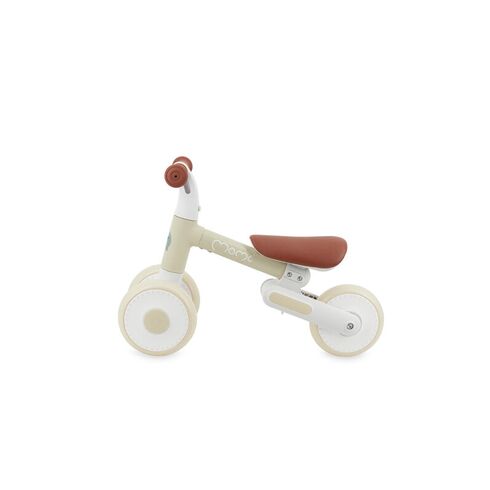 Bicicleta pliabila fara pedale Momi Dex - Beige, Culoare: Crem,poza 3