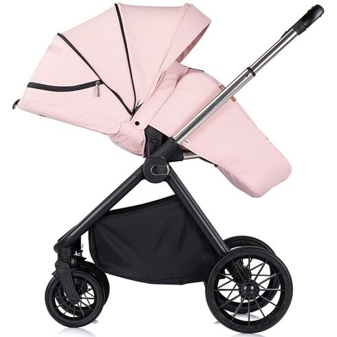 Carucior Chipolino Encanto 3 in 1 pink marshmallow, Culoare: Roz, Model: 3 in 1,poza 8