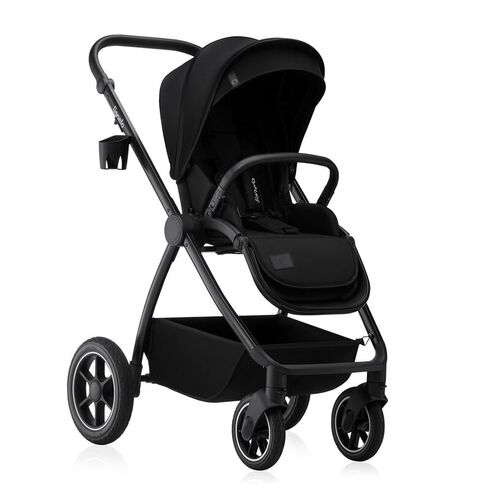 Carucior 3 in 1, Lionelo, Meril, Pana la 22 kg, Negru, Culoare: Negru, Model: 3 in 1,poza 3  - ExclusivMAG.ro Carucior 3 in 1, Lionelo, Meril, Pana la 22 kg, Negru, Culoare: Negru, Model: 3 in 1,poza 3