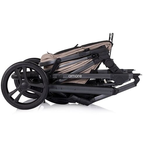 Carucior Chipolino Amore 3 in 1 tiramisu, Culoare: Crem, Model: 3 in 1,poza 10