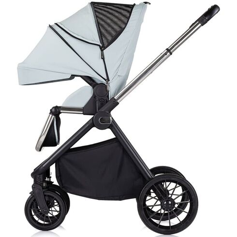 Carucior Chipolino Encanto 3 in 1 basil, Culoare: Turquoise, Model: 3 in 1,poza 7