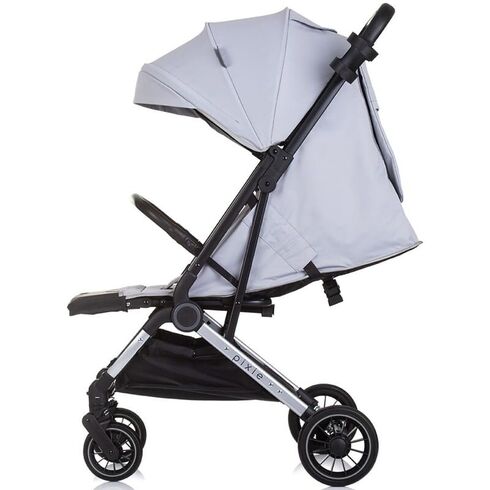 Carucior sport Chipolino Pixie cloud grey, Culoare: Gri deschis, Model: sport,poza 3