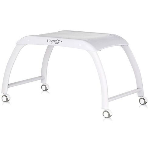 Patut cu leganare si cantar integrat Chipolino Sogno 2 in 1 pink, Culoare: Roz, Dimensiuni: 95x65,poza 5