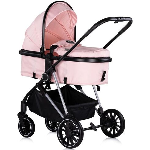 Carucior Chipolino Aura 3 in 1 pink marshmallow, Culoare: Roz, Model: 3 in 1,poza 2