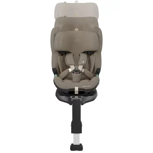 Scaun Auto I-Size Maxi-Cosi EMERALD 360 PRO AUTHENTIC TRUFFLE, Culoare: Crem, Grupa: 0-36kg (0 luni - 12 ani),poza 7  - ExclusivMAG.ro Scaun Auto I-Size Maxi-Cosi EMERALD 360 PRO AUTHENTIC TRUFFLE, Culoare: Crem, Grupa: 0-36kg (0 luni - 12 ani),poza 7