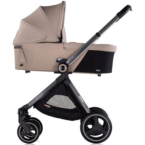 Carucior Chipolino Elite 3 in 1 tiramisu, Culoare: Crem, Model: 3 in 1,poza 3