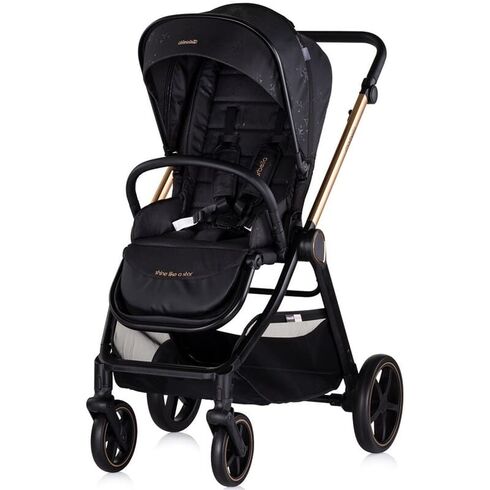 Carucior Chipolino Marbella 3 in 1 blackberry, Culoare: Negru, Model: 3 in 1,poza 4