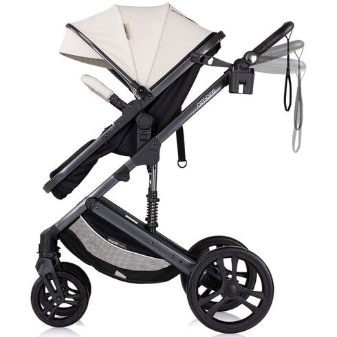 Carucior Chipolino Amore 2 in 1 biscotta, Culoare: Bej, Model: 2 in 1,poza 4