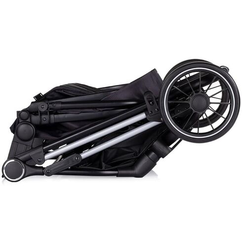 Carucior Chipolino Aura 2 in 1 blackberry, Culoare: Negru, Model: 2 in 1,poza 7