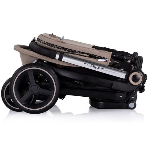 Carucior Chipolino Elite 3 in 1 tiramisu, Culoare: Crem, Model: 3 in 1,poza 12