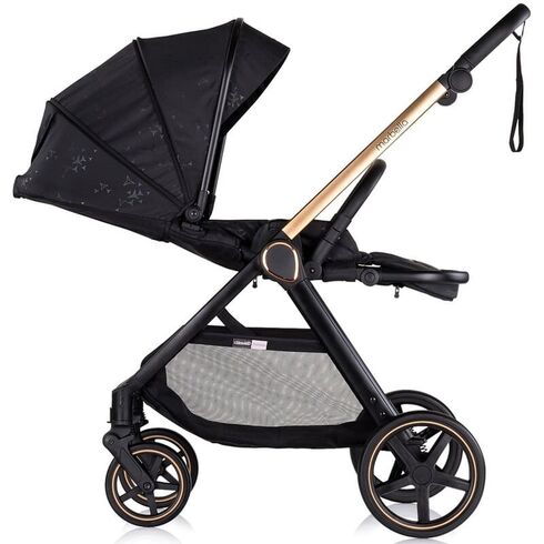 Carucior Chipolino Marbella 3 in 1 blackberry, Culoare: Negru, Model: 3 in 1,poza 7