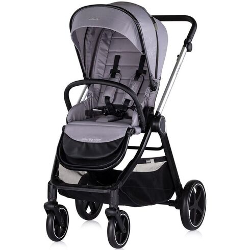 Carucior Chipolino Marbella 3 in 1 cloud grey, Culoare: Gri, Model: 3 in 1,poza 4
