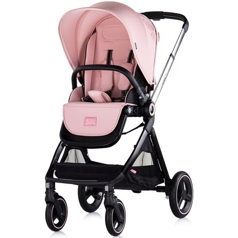 Carucior Chipolino Elite 3 in 1 pink marshmallow, Culoare: Roz, Model: 3 in 1,poza 5