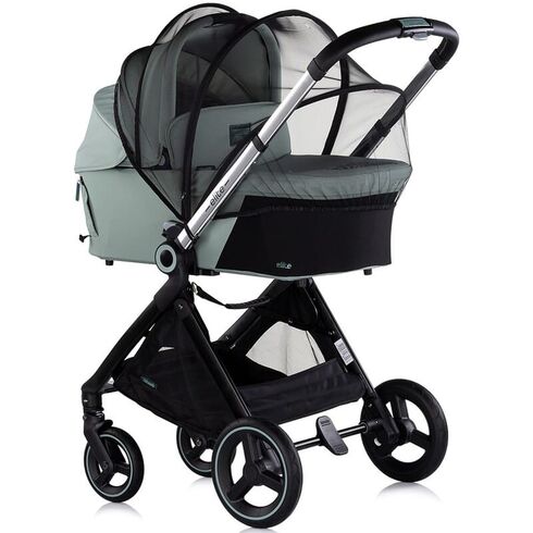 Carucior Chipolino Elite 3 in 1 basil, Culoare: Verde, Model: 3 in 1,poza 3  - ExclusivMAG.ro Carucior Chipolino Elite 3 in 1 basil, Culoare: Verde, Model: 3 in 1,poza 3