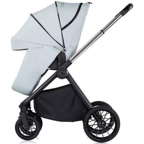 Carucior Chipolino Encanto 3 in 1 basil, Culoare: Turquoise, Model: 3 in 1,poza 8