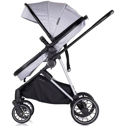 Carucior Chipolino Aura 3 in 1 cloud, Culoare: Gri deschis, Model: 3 in 1,poza 5  - ExclusivMAG.ro Carucior Chipolino Aura 3 in 1 cloud, Culoare: Gri deschis, Model: 3 in 1,poza 5