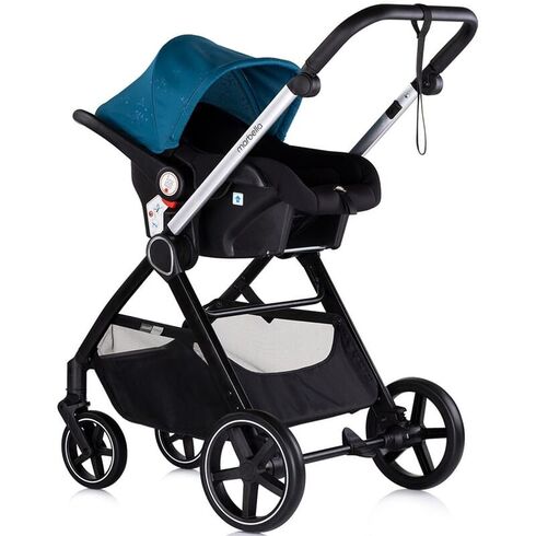 Carucior Chipolino Marbella 3 in 1 oasis, Culoare: Albastru, Model: 3 in 1,poza 6