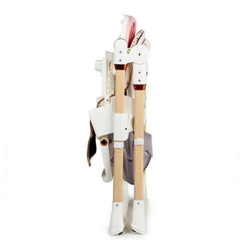 Scaun de masa Juju Eat&Fun, Pink Stars, Culoare: Roz,poza 5