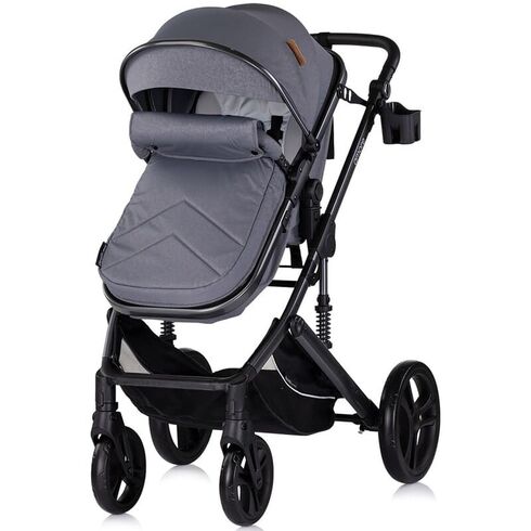 Carucior Chipolino Amore 2 in 1 cloud grey, Culoare: Gri, Model: 2 in 1,poza 3