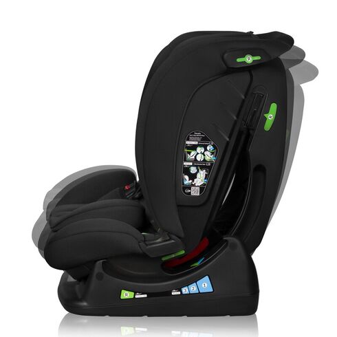 Scaun auto, Lionelo, i-Size Izzy, 0-36 Kg, 40-150 cm, Conform cu R129, Negru, Culoare: Negru, Grupa: 0-36kg (0 luni - 12 ani),poza 3  - ExclusivMAG.ro Scaun auto, Lionelo, i-Size Izzy, 0-36 Kg, 40-150 cm, Conform cu R129, Negru, Culoare: Negru, Grupa: 0-36kg (0 luni - 12 ani),poza 3
