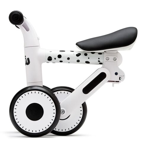 Bicicleta balans fara pedale Juju Dody, Alba, Culoare: Alb,poza 4
