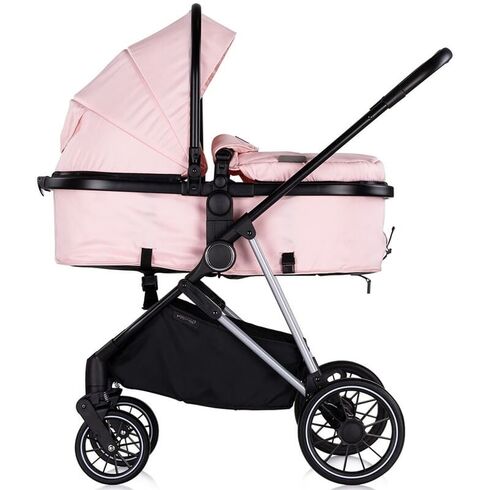 Carucior Chipolino Aura 2 in 1 pink marshmallow, Culoare: Roz, Model: 2 in 1,poza 6