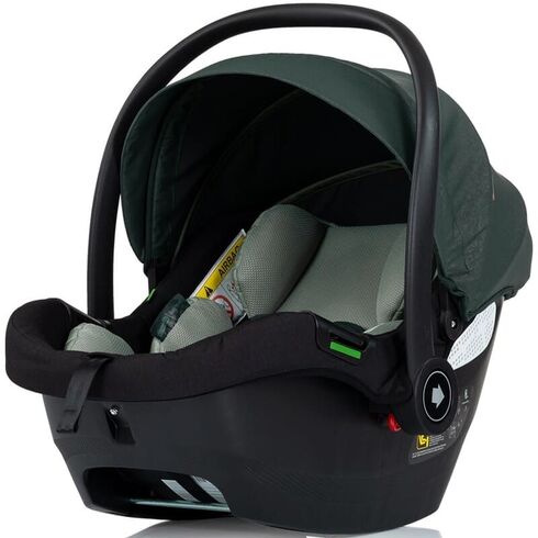 Carucior gemeni Chipolino Duo Smart 3 in 1 basil, Culoare: Verde, Model: gemeni,poza 13