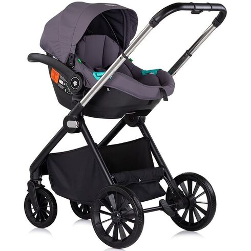 Carucior Chipolino Encanto 3 in 1 cloud, Culoare: Mov, Model: 3 in 1,poza 9