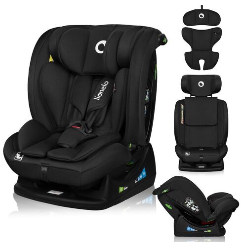 Scaun auto, Lionelo, i-Size Izzy, 0-36 Kg, 40-150 cm, Conform cu R129, Negru, Culoare: Negru, Grupa: 0-36kg (0 luni - 12 ani),poza 10  - ExclusivMAG.ro Scaun auto, Lionelo, i-Size Izzy, 0-36 Kg, 40-150 cm, Conform cu R129, Negru, Culoare: Negru, Grupa: 0-36kg (0 luni - 12 ani),poza 10
