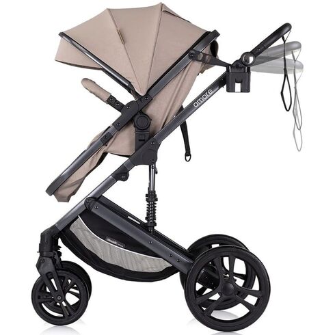 Carucior Chipolino Amore 2 in 1 tiramisu, Culoare: Crem, Model: 2 in 1,poza 4  - ExclusivMAG.ro Carucior Chipolino Amore 2 in 1 tiramisu, Culoare: Crem, Model: 2 in 1,poza 4